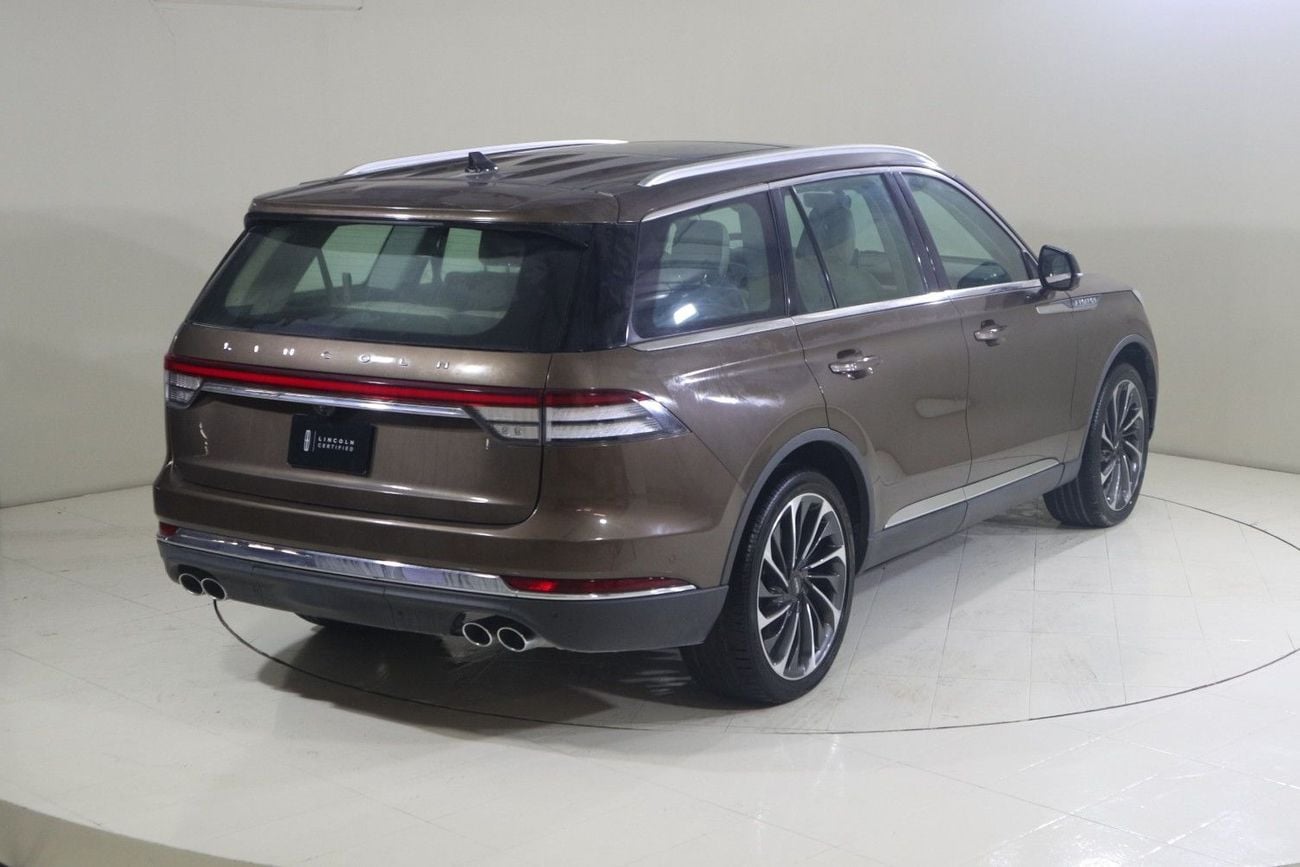 Lincoln Aviator Reserve 3.0L AVI322 / FREE Insurance + Registration / AL TAYER MOTORS / AL QOUZ SHOWROOM