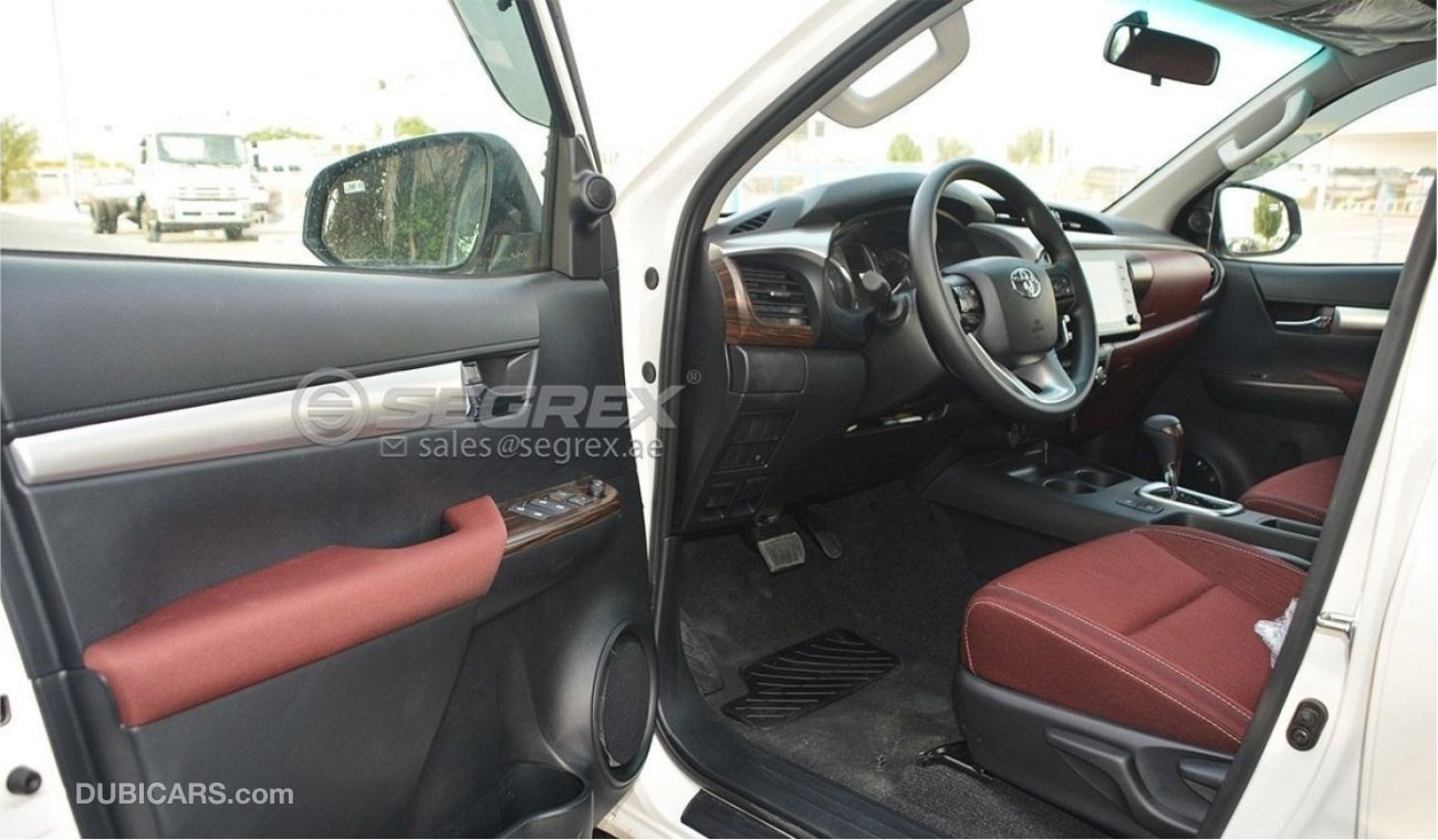 Toyota Hilux DC 2.7L 4x4 6AT Steel wide,CAM, FAC,Cool Bx,INER, S.KECRC,B-LY, EXPORT