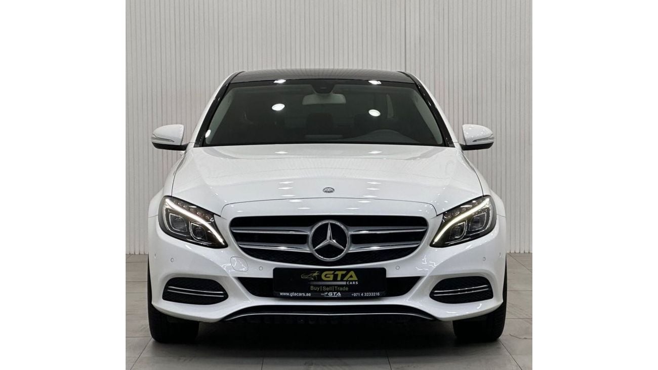 مرسيدس بنز C 200 Std 2015 Mercedes Benz C200, Full Service History, Excellent Condition, GCC