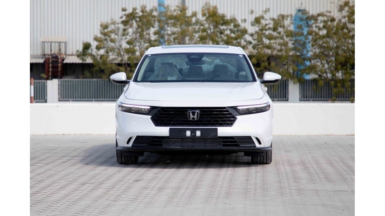 Honda Accord 2023 Honda Accord EX 1.5 - Platinum White Pearl Inside Black - Export Only