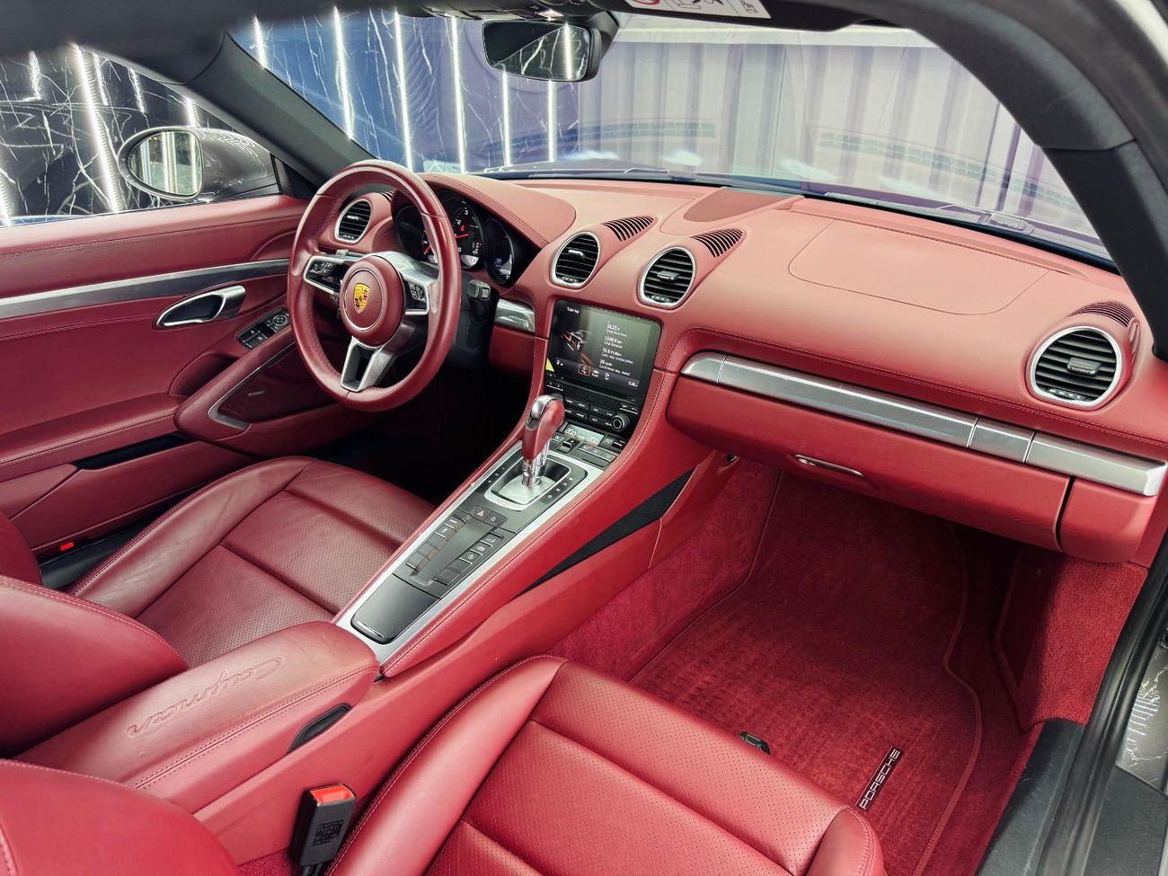 بورش كايمان 718 Std 2.0L A/T 2021 Porsche 718 Cayman, May 2026 Porsche Warranty, Full Porsche Service History, Low K