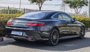 مرسيدس بنز S 560 كوبيه 4MATIC V8 4.0L , 2019 , 0Km , (ONLY FOR EXPORT)