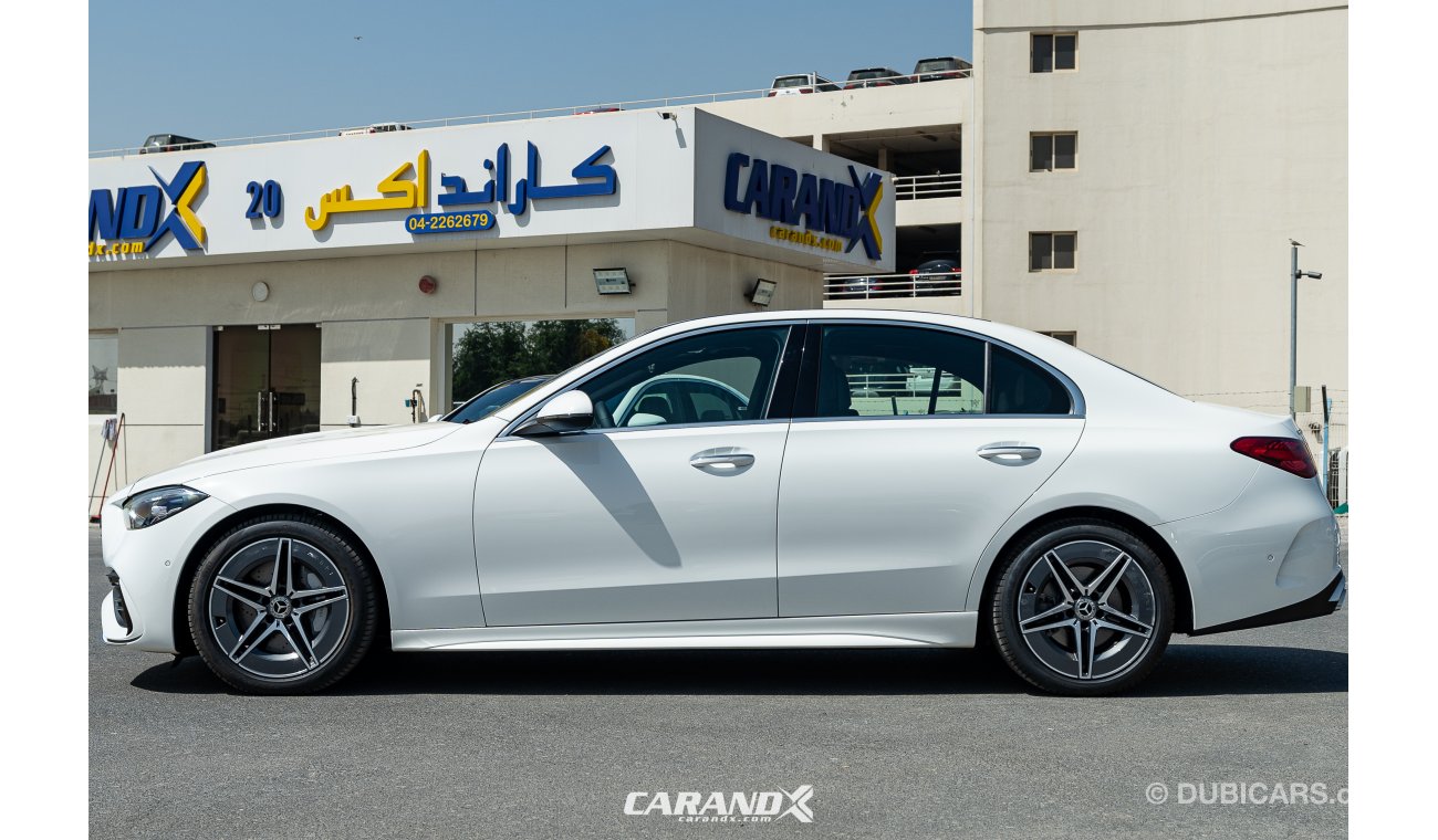 مرسيدس بنز C200 Sport 2022 White With Sunroof