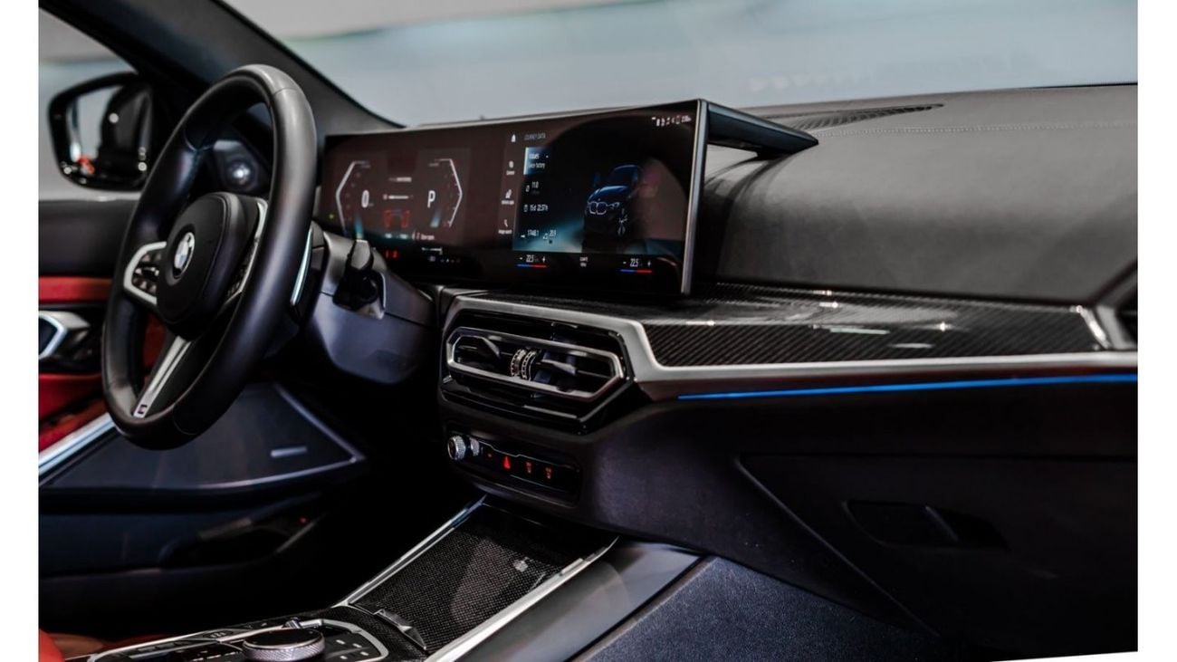 BMW M340i 2023 BMW M340i, 2027 BMW Warranty + Service Contract, Carbon Interior, Low KMs, GCC