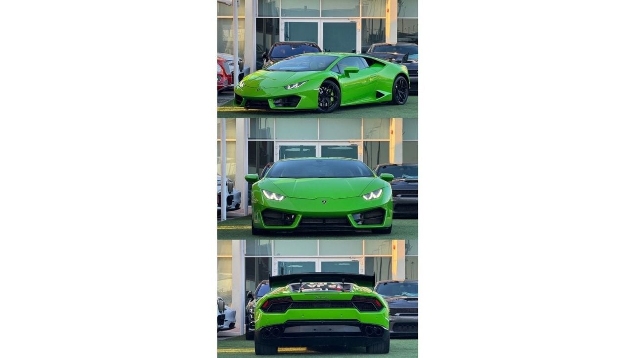 لامبورغيني هوراكان LP610-4 لمبرجيني هوراكان LP 610  خليجي 2016 صبغ وكالة بحالة الوكالة  فل اوبشن فل كاربن لون مميز