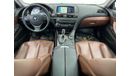 BMW 640i 2015 BMW 640i Gran Coupe, BMW Service History, Warranty, Low Mileage, GCC