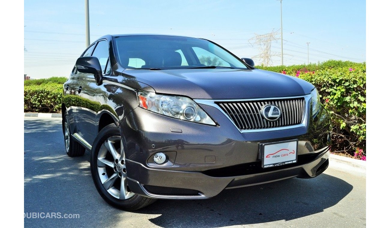 Lexus RX350 - ZERO DOWN PAYMENT - 1,400 AED/MONTHLY - 1 YEAR WARRANTY