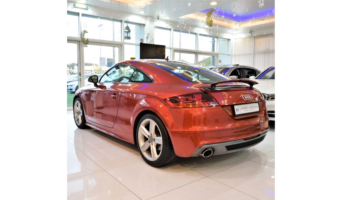 Audi TT ORIGINAL PAINT ( صبغ وكاله ) Audi TT S-Line 2012 Model!! in Red Color! GCC Specs