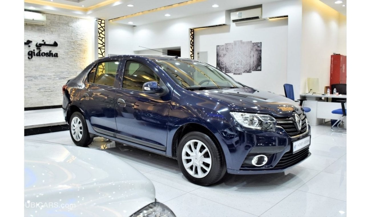 Renault Symbol EXCELLENT DEAL for our Renault Symbol 1.6L ( 2020 Model ) in Blue Color GCC Specs