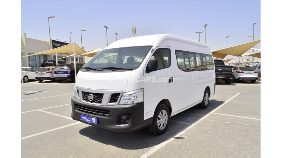 Used Nissan Urvan NV350 HIROOF 15 SEATER PASSENGER VAN GCC SPECS 2015