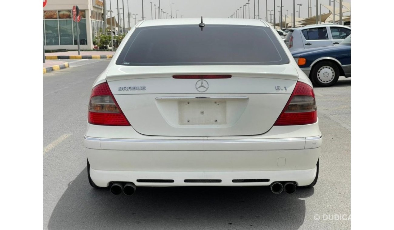 Mercedes-Benz E 550 2004 model, imported from Japan, 8 cylinders