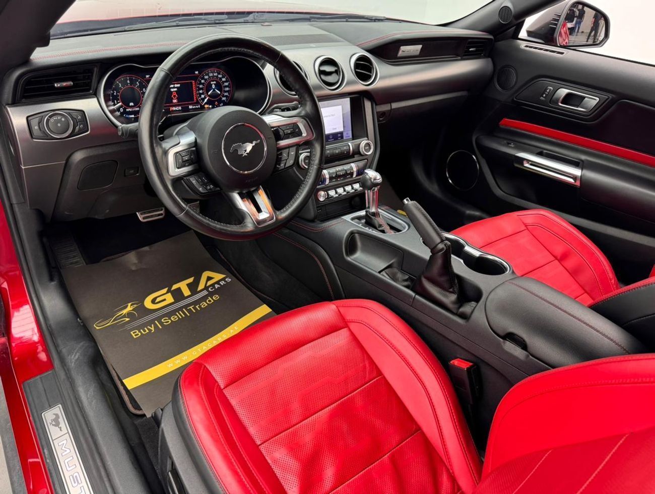 فورد موستانج 2022 Ford Mustang GT Premium, 2027 Ford Warranty, 2027 Service Contract, Ford Service History, GCC