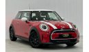 Mini Cooper STD 2022 Mini Cooper 2DR Hatchback, Nov 2024 Mini Warranty + Service Pack, FSH Agency, GCC