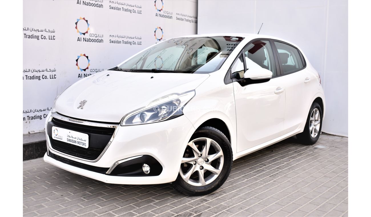 Peugeot 208 AED 429 PM | 1.6L ACTIVE GCC DEALER WARRANTY