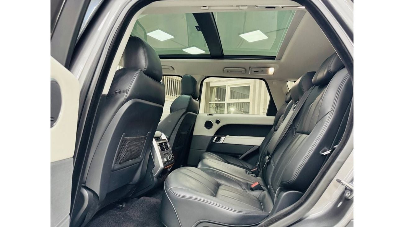 لاند روفر رينج روفر سبورت GCC .. FSH .. HSE .. V6 .. Perfect Condition .