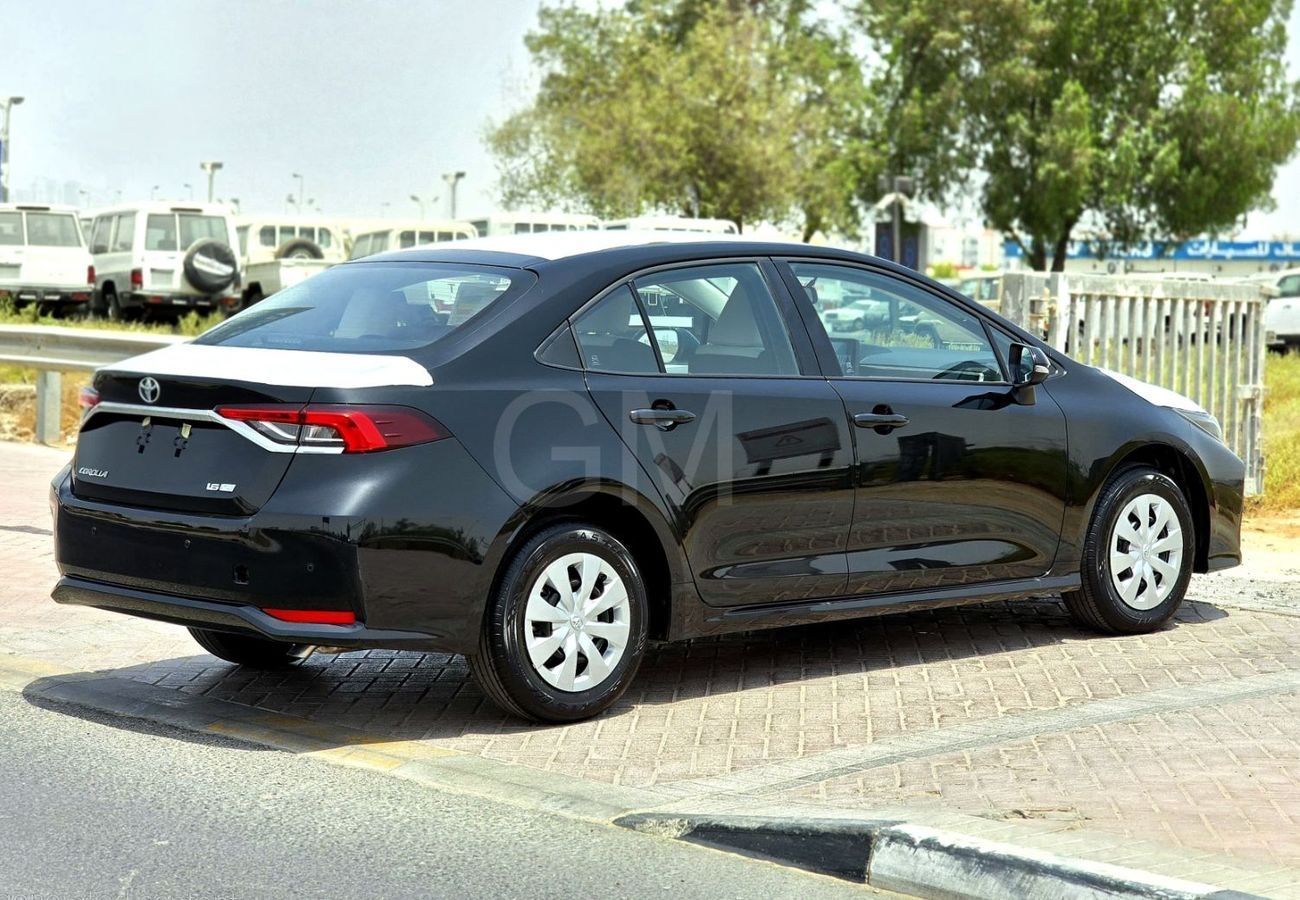 Toyota Corolla TOYOTA COROLLA 1.6L XLI - BASIC - 2025 MODEL - BLACK INSIDE BEIGE - OMANI