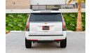 Cadillac Escalade | 4,894 P.M | 0% Downpayment | Magnificent Condition!
