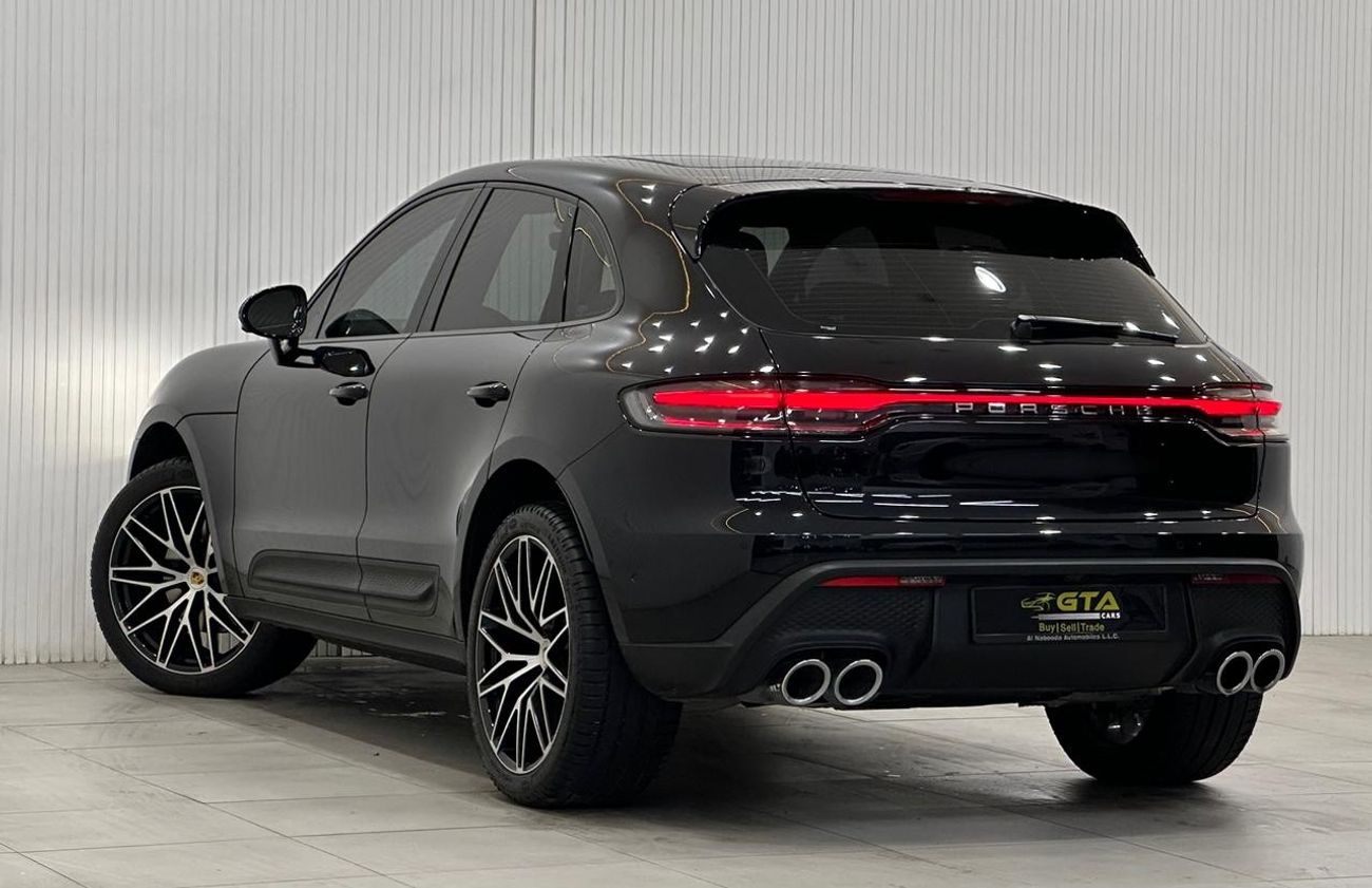 بورش ماكان Std 2022 Porsche Macan, February 2025 Porsche Warranty, Full Porsche Service History, Low Kms, GCC