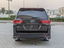 Toyota Land Cruiser Toyota Landcruiser 2016 LHD black exterior and red interior 7 seaters