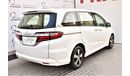 Honda Odyssey AED 1199 PM | 2.4L 2WD GCC DEALER WARRANTY
