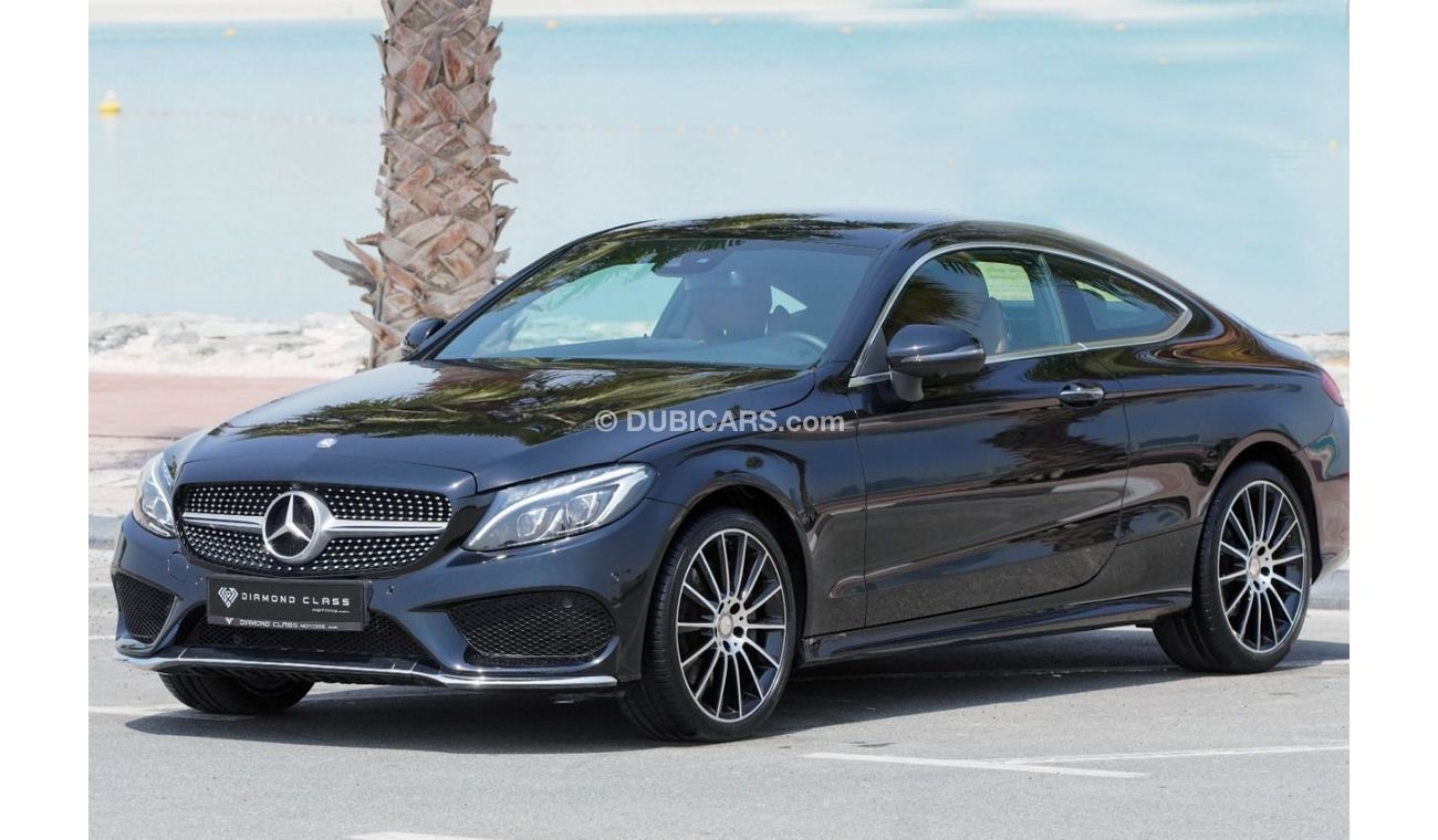 Mercedes-Benz C 300 Coupe Mercedes C300 AMG Coupe Panoramic Full option  2017 GCC Under Warranty