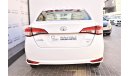 تويوتا يارس 1.5L SE SEDAN 2019 GCC SPECS DEALER WARRANTY