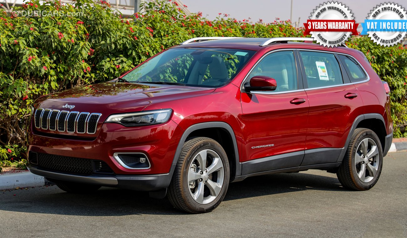 Jeep Cherokee 2020  LIMITED  3.2L V6 , W/ 3 Yrs or 60K km Warranty @ Trading Enterprises