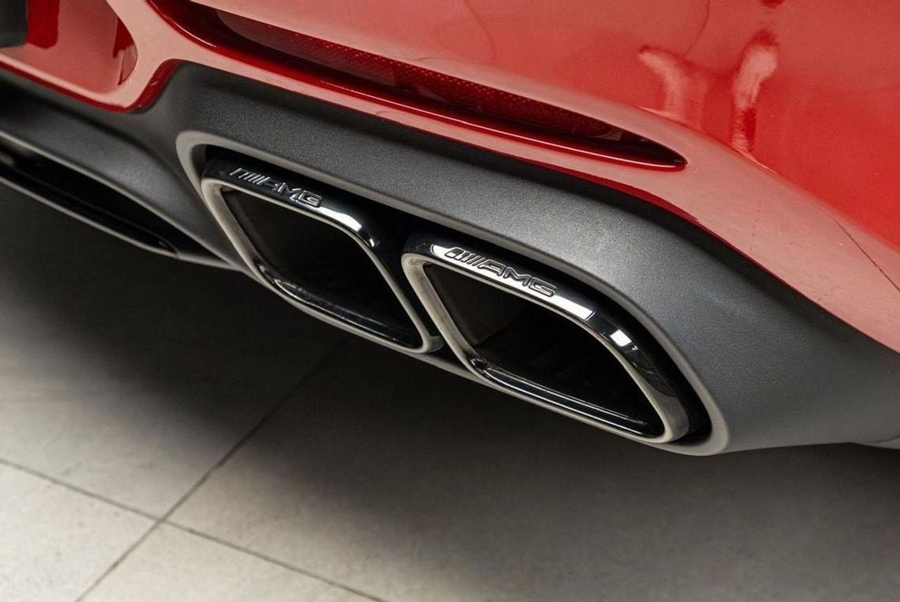 مرسيدس بنز AMG GT C Roadster | 2020 | GCC Specs | Full Options | Warranty | Low Mileage