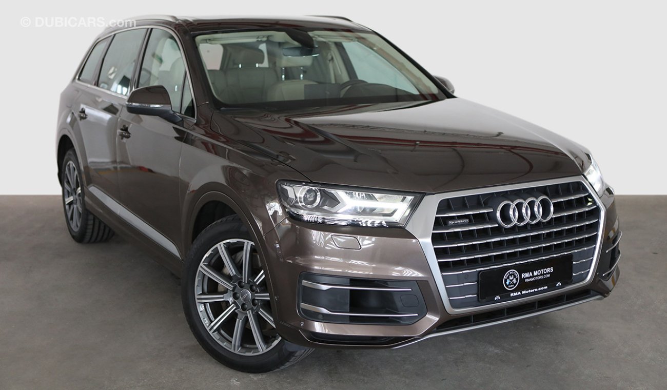 أودي Q7 2017 Audi Q7 45 TFSI Quattro (Audi Warranty)