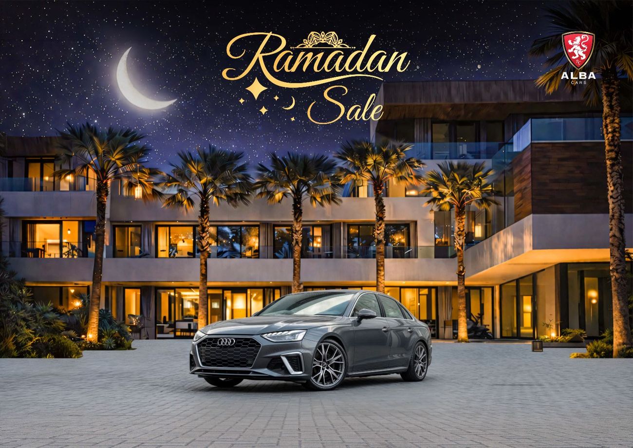 Audi A4 A4 S-line | 2,644 P.M | 0% Downpayment | Perfect Condition! | Ramadan Offer!