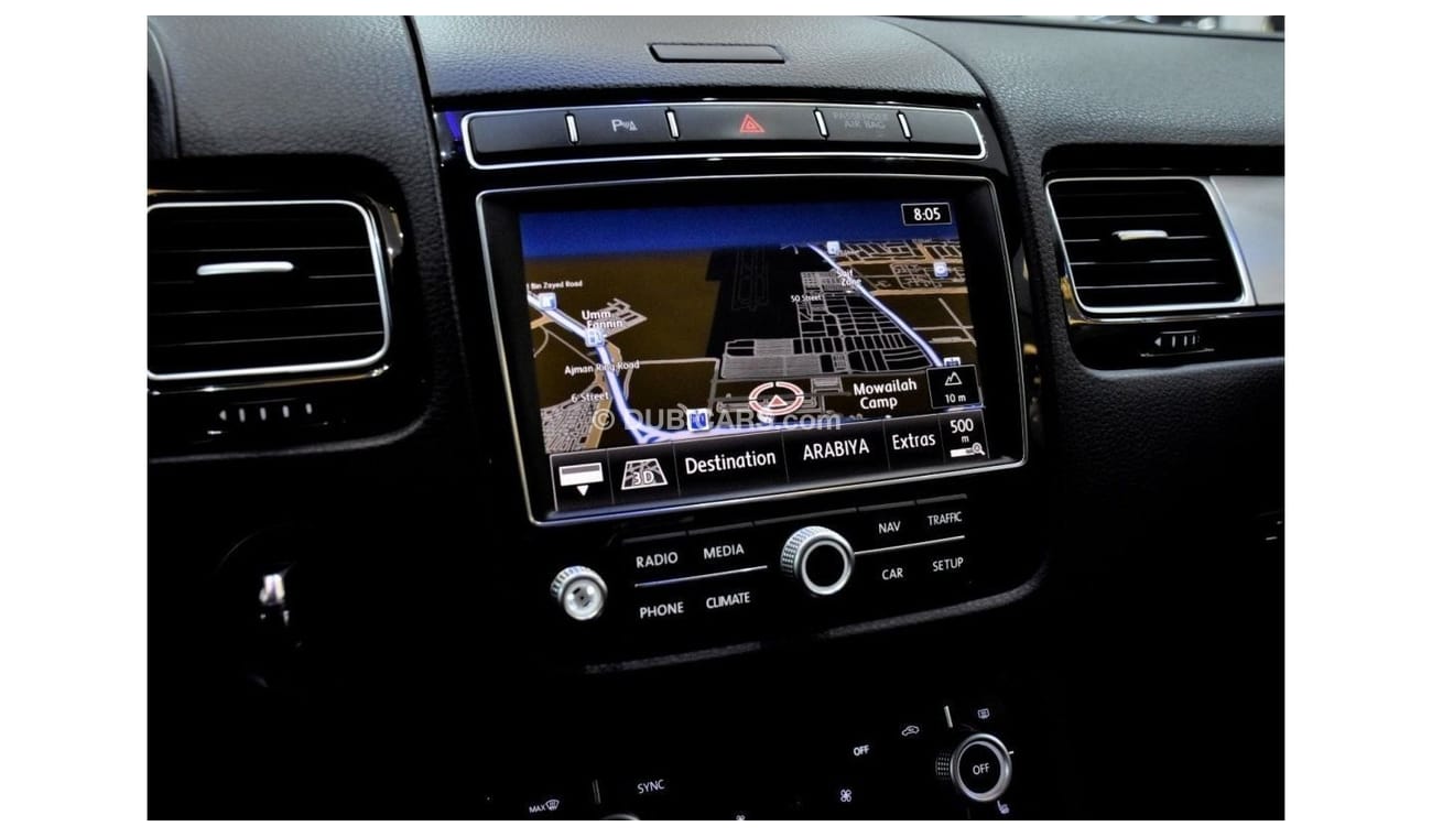 Volkswagen Touareg EXCELLENT DEAL for our Volkswagen Touareg ( 2018 Model ) in Silver Color GCC Specs