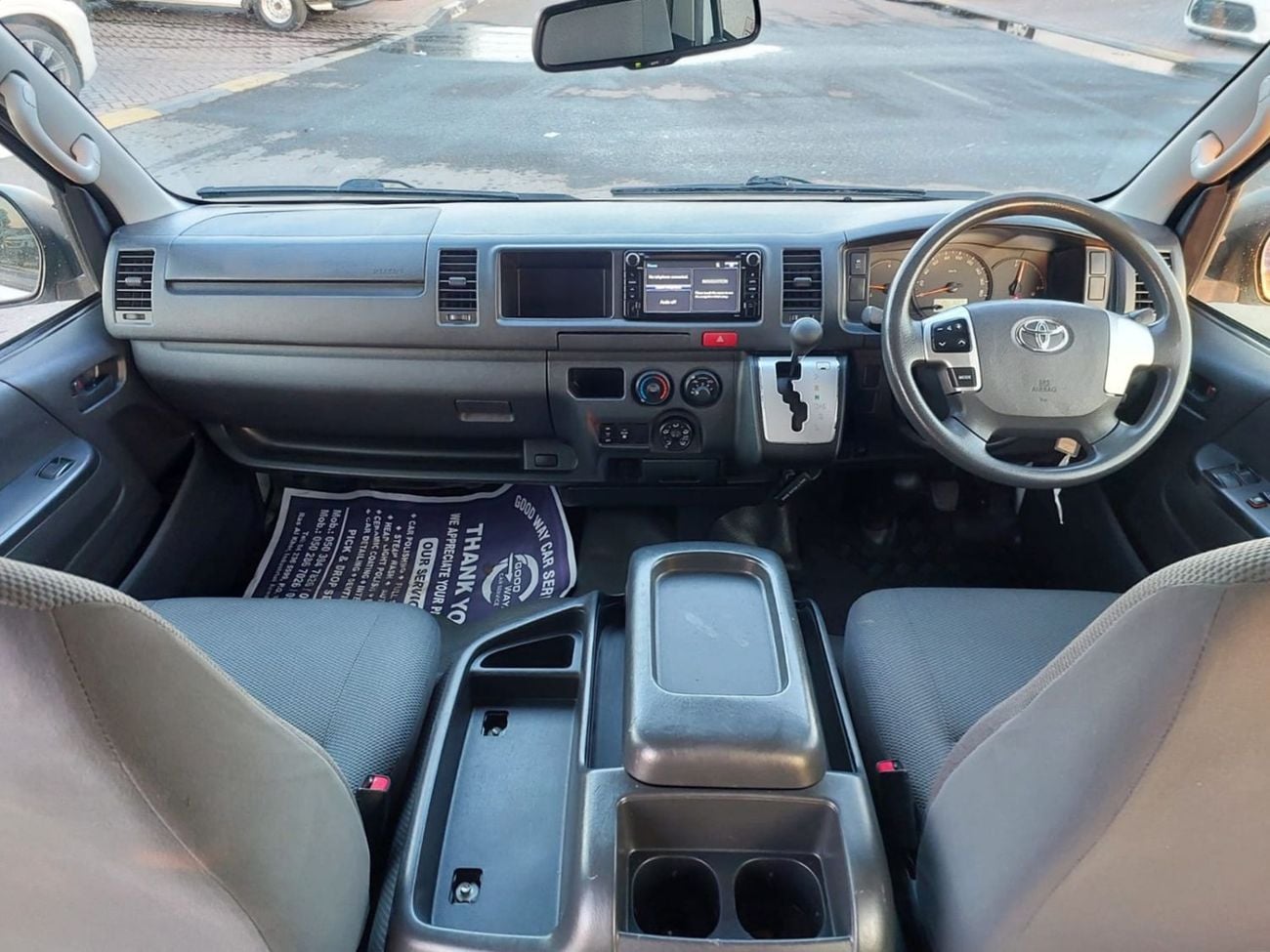 تويوتا هاياس TOYOTA HIACE COMMUTER VAN RHD 2017 MODEL 3.0 L DIESEL AUTOMATIC(PM33049)