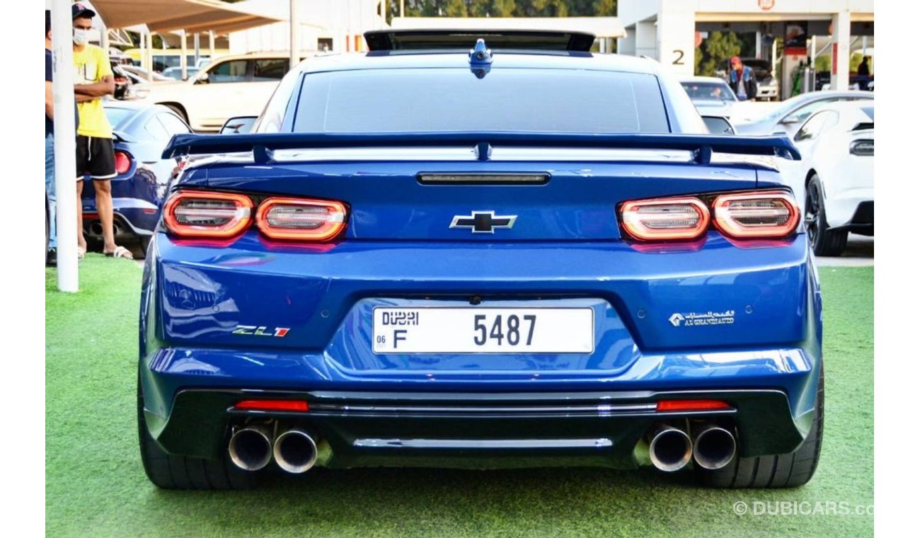 شيفروليه كامارو Camaro ZL1 V8 Supercharged 2020/GCC/FullOption/3years Warranty/Low miles/Excellent Condition