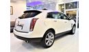 Cadillac SRX AMAZING Cadillac SRX 4 2011 Model!! in White Color! GCC Specs