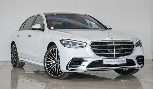 Mercedes-Benz S 580 4M – Gargash Warranty Service Contract upto 5 years or 105,000 kms – VSB 34447