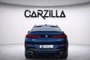 BMW X6 40i M Sport 3.0L  l AED 4,582 P.M l 0% Downpayment l 40i M-Sport l Agency Warranty & Se