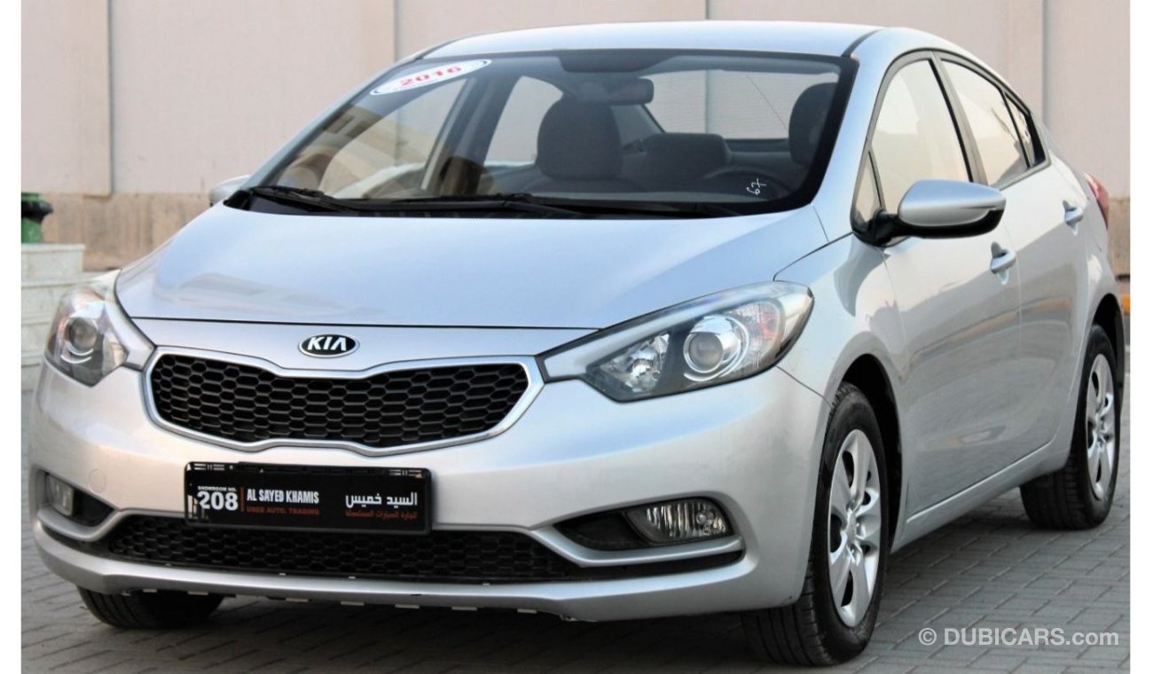 Kia Cerato Kia Cerato 2016 GCC in excellent condition without accidents, very clean from inside and outside