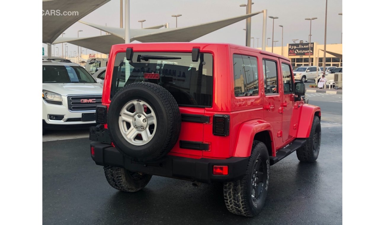 Jeep Wrangler JEEP WRANGLER SAHARA MODEL 2013 GCC car prefect condition full option