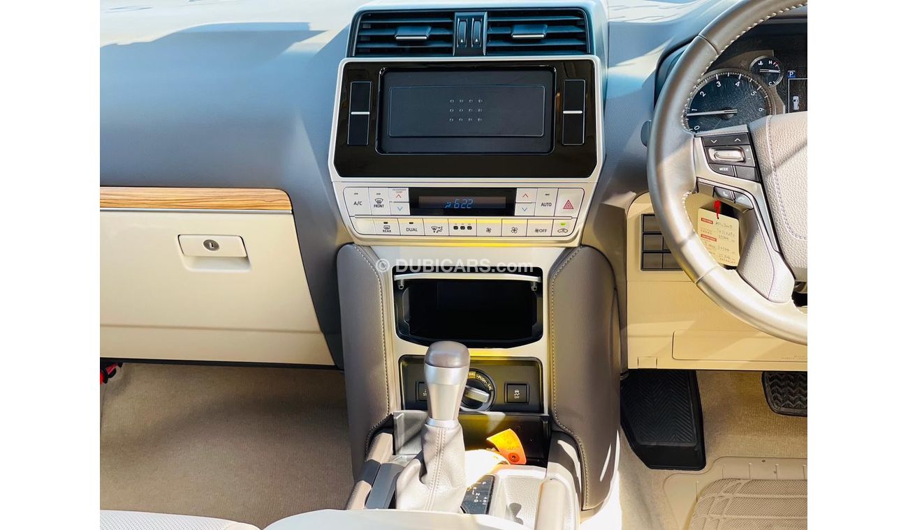 Toyota Prado TOYOTA PRADO PETROL ENGINE MODEL 2018 BLACK COLOUR FROM JAPAN