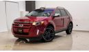 Ford Edge 2014 Ford Edge SEL AWD 3.5L, Full Ford Service History, GCC