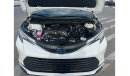 تويوتا سيينا 2021 Toyota Sienna LE Hybrid 2.5L V4