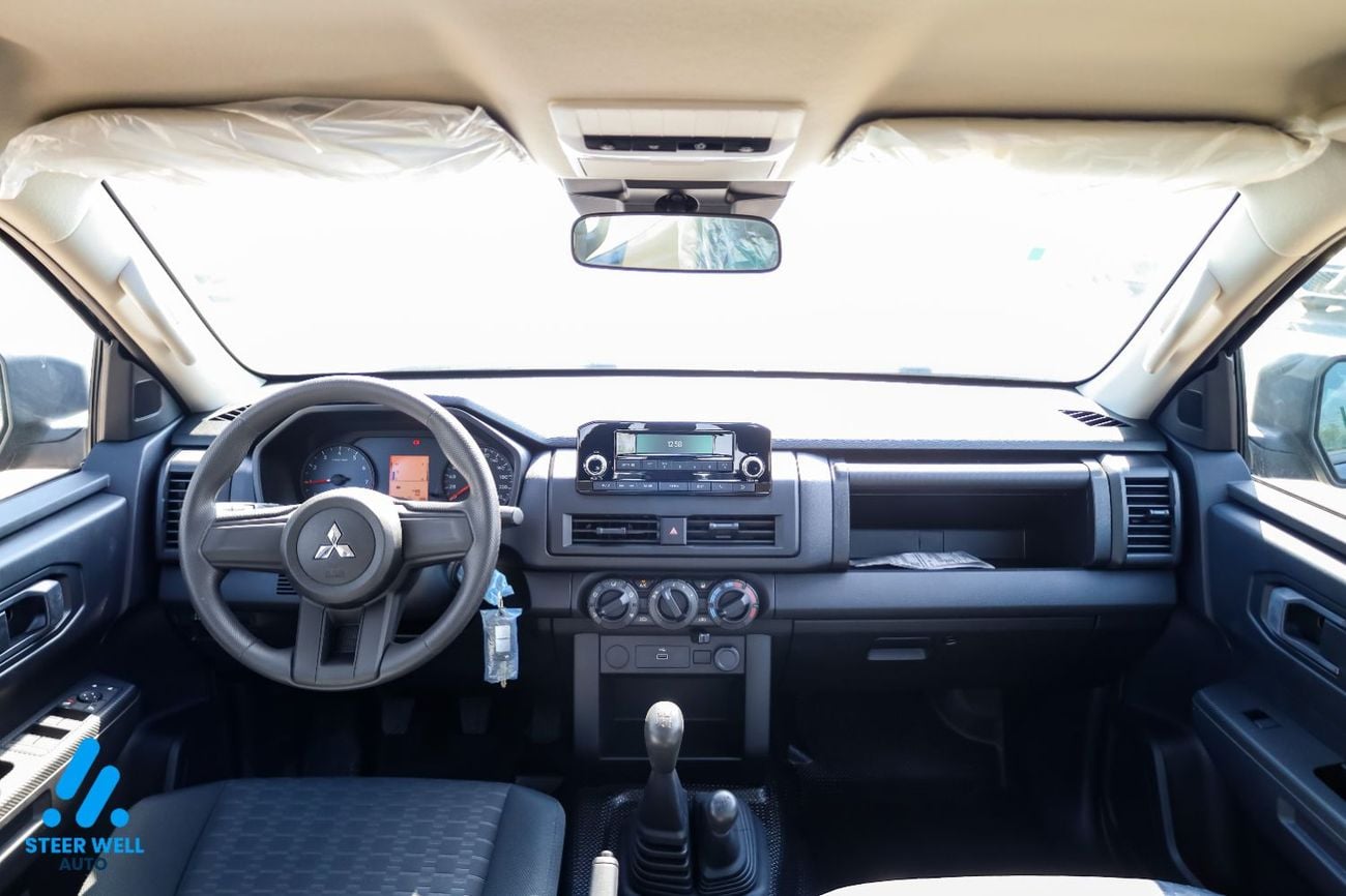ميتسوبيشي L200 GL 2027 | محرك ديزل سعة 2.4 لتر | كابينة مزدوجة، دفع رباعي | ناقل حركة يدوي 5 سرعات، فئة متوسطة | أفضل 