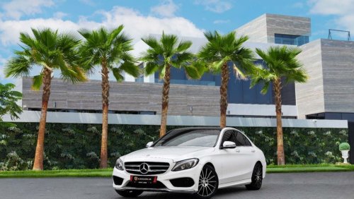 مرسيدس بنز C200 AMG باك AMG | 2,056 P.M  | 0% Downpayment | Under Warranty!