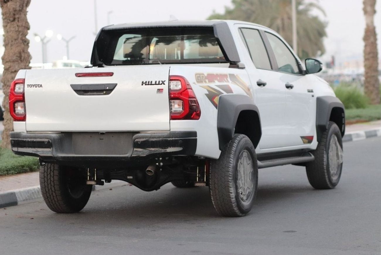 Toyota Hilux GR 4.0, KEYLESS ENTRY, PUSH START, MONITOR, 360 CAMERA, ALLOY WHEELS, MODEL 2025 FOR EXPORT