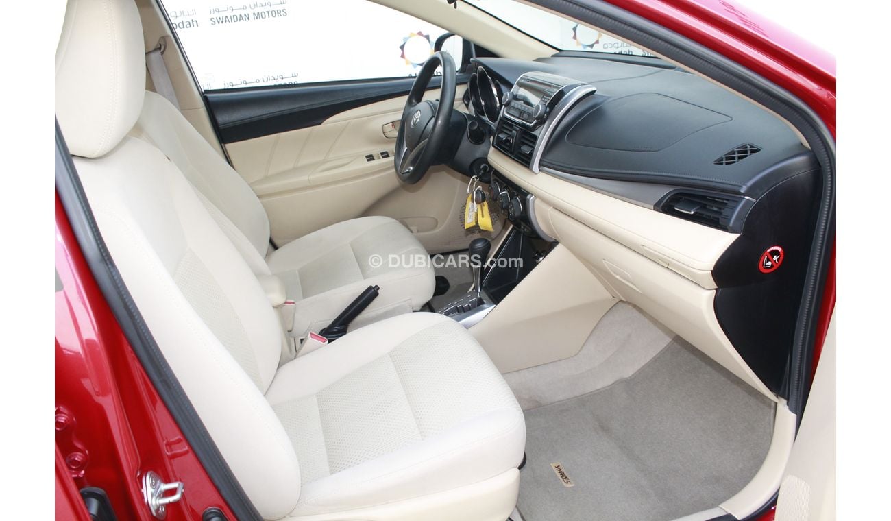 تويوتا يارس 1.5L SE SEDAN 2015 MODEL