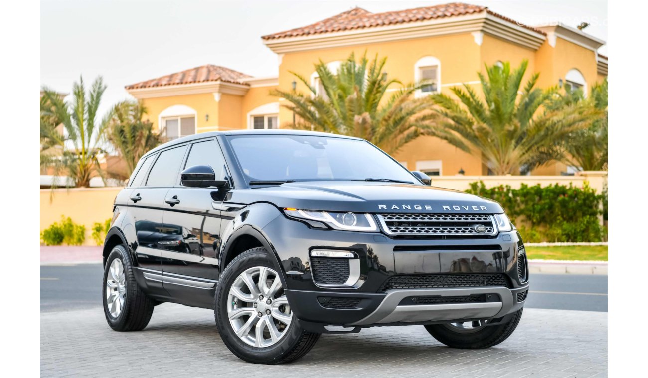 Land Rover Range Rover Evoque - Fully Agency Serviced - Agency Warranty Until 2021- AED 2330 Per Month - 0% DP