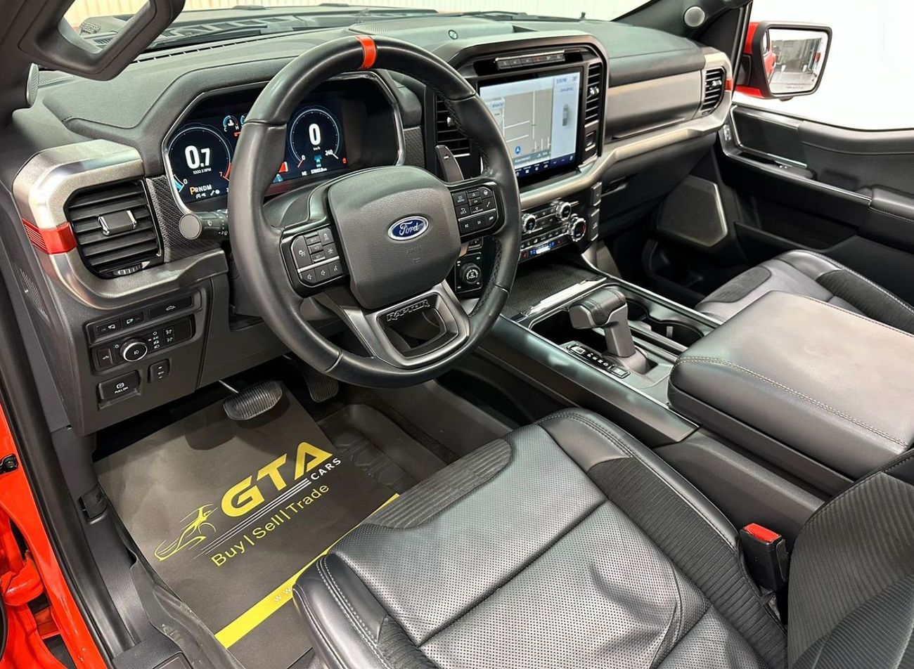 Ford F 150 2021 Ford F150 Raptor, Dec 2026 Ford Warranty, Dec 2024 Ford Service Pack, Full Options, Low kms, GC