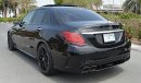 Mercedes-Benz C 63 AMG 2019, 4.0L V8 Biturbo, GCC, 0km with 2 Years Unlimited Mileage Warranty + 60K km Free Service at EMC