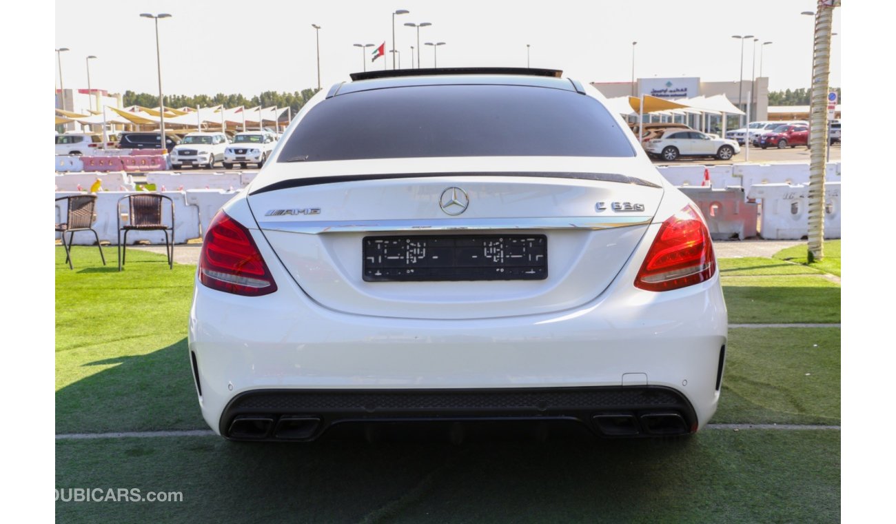 مرسيدس بنز C 63 AMG First owner vip order AMG c63 S