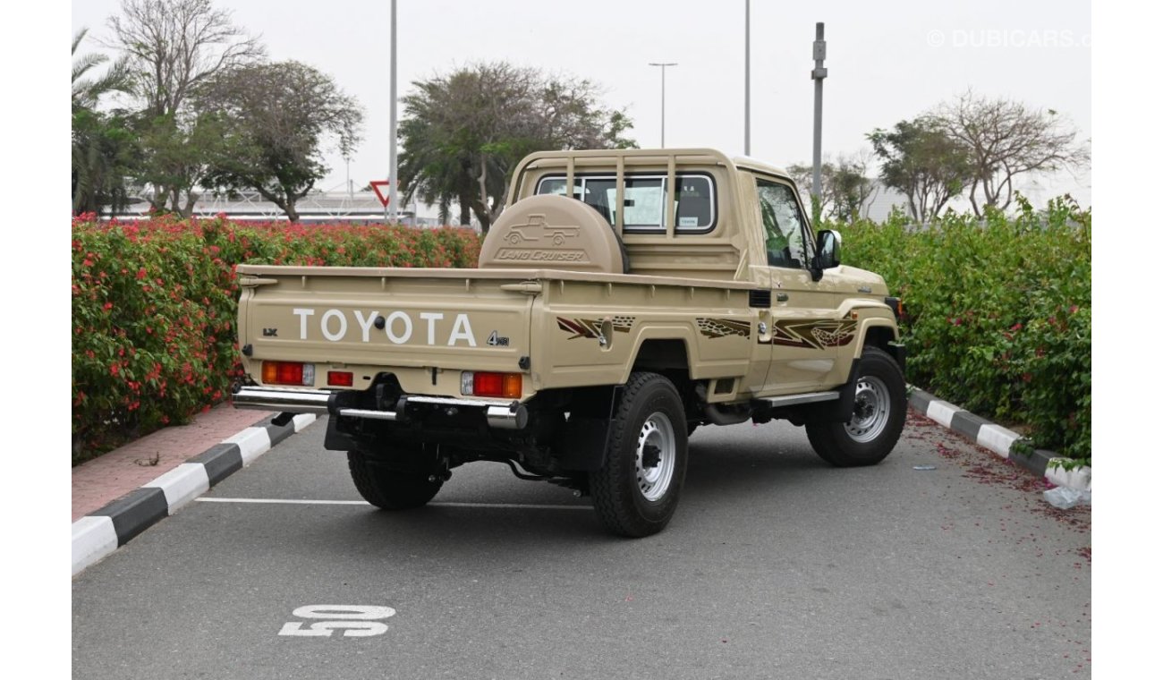 تويوتا لاند كروزر بيك آب Winch - diff lock, 2dr Single Cab 2.8L Diesel Double Tank